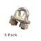 Us Cargo Control 5/8" Galvanized Drop Forged Wire Rope Clips (5 pack) GDFWRC58-5PK - alternate 2